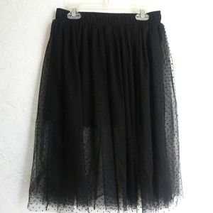 Forever 21 Black Skirt